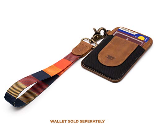 POCKT Lanyard for Keys Wristlet Strap Key Chain Holder for Men and Women - Cool Hand Wrist Lanyards for Keys and Wallets | Autumn - Image 4