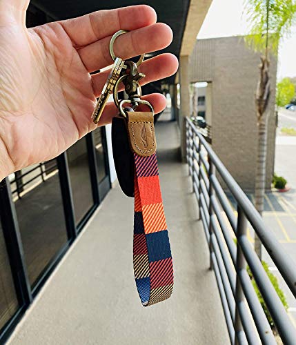 POCKT Lanyard for Keys Wristlet Strap Key Chain Holder for Men and Women - Cool Hand Wrist Lanyards for Keys and Wallets | Autumn - Image 3