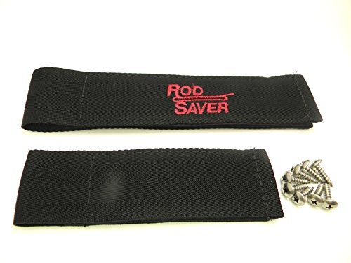 Rod Saver 8/6RS Stainless Steel Universal Fit Storage Rack, Black, Holds up to 4 Rods - Image 2