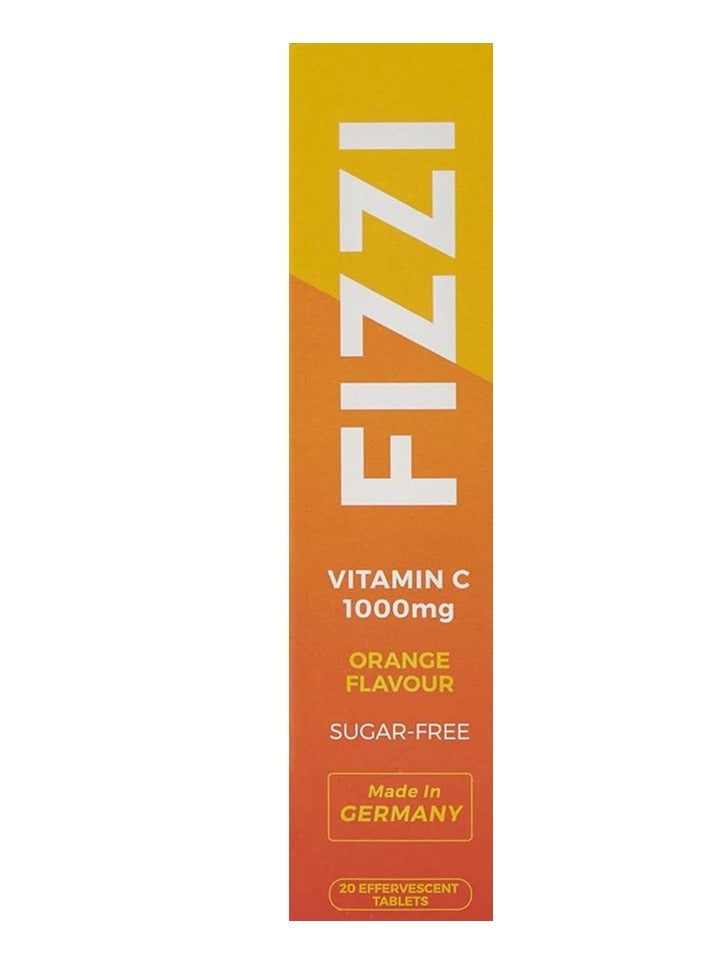 Fizzical Vitamin C 1000 Mg Orange EFF Tablet 20S - Image 3