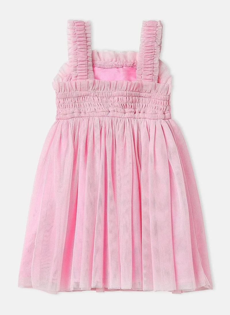 Nautinati Rosette Bodice Tulle Dress