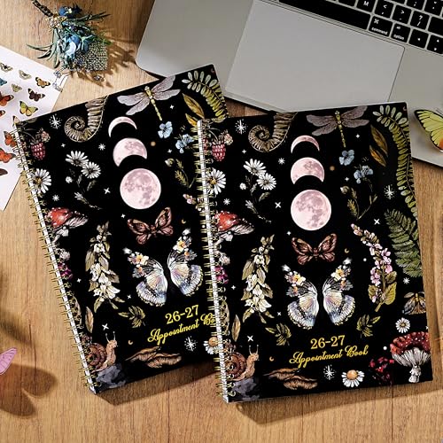 Tersus 2026-2027 Appointment Book/Planner - 8.1"x11", 2026-2027 Daily Planner, July 2026 - June 2027, Weekly & Monthly, Hourly Planner with 30-Minute Interval, Monthly Tabs, Pocket - Image 2