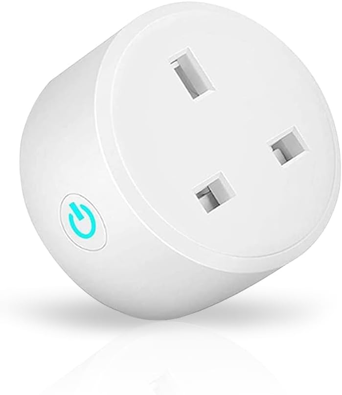 UREVO WiFi Smart Plug, 16A Smart Outlet Socket with Alexa Compatibility - Image 1