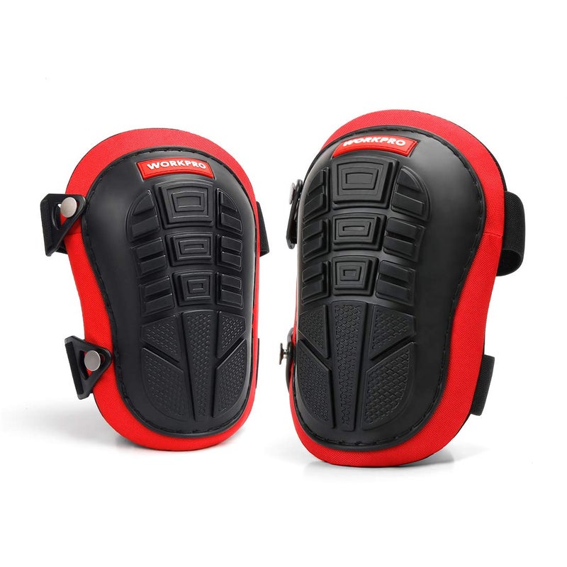 WORKPRO Knee Pads for Work, Construction Knee Pads with Ergonomic Gel Cushion and Foam Padding for Gardening, Carpentry, Welding, Roofing, Cleaning - Image 1