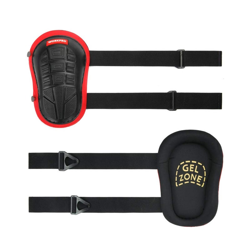 WORKPRO Knee Pads for Work, Construction Knee Pads with Ergonomic Gel Cushion and Foam Padding for Gardening, Carpentry, Welding, Roofing, Cleaning - Image 3