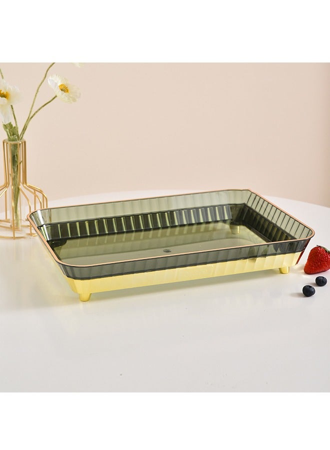 keke Decorative Tray Cosmetic Storage Case for Kitchen and Bathroom  - Image 1