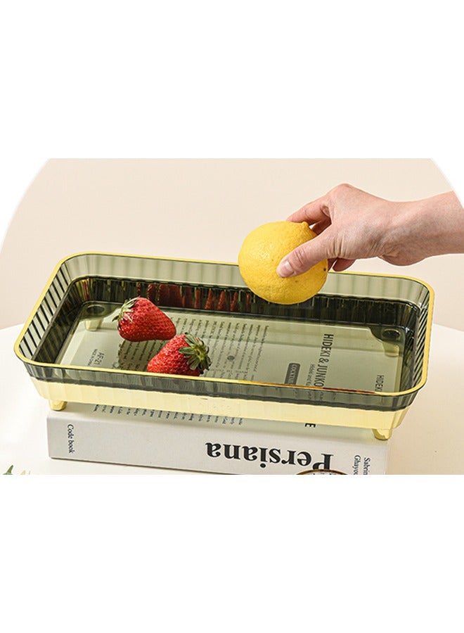 keke Decorative Tray Cosmetic Storage Case for Kitchen and Bathroom  - Image 3