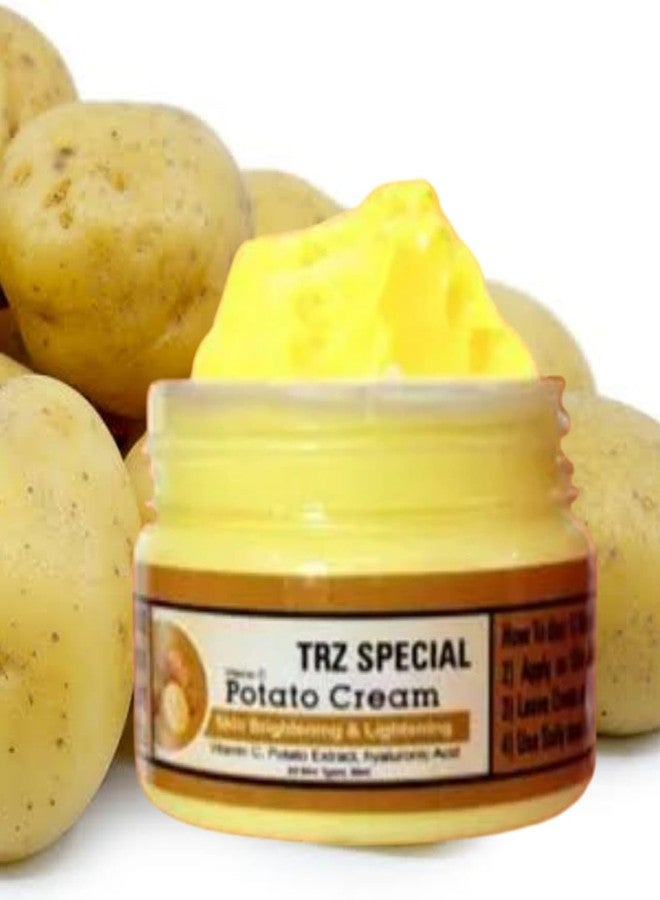TRZ Potato Anti-Aging & Wrinkle Reducer-Brightens Skin Tone, Reduces Wrinkes, Fine Line & Repairs Sun Damage Cream 50gm - Image 1