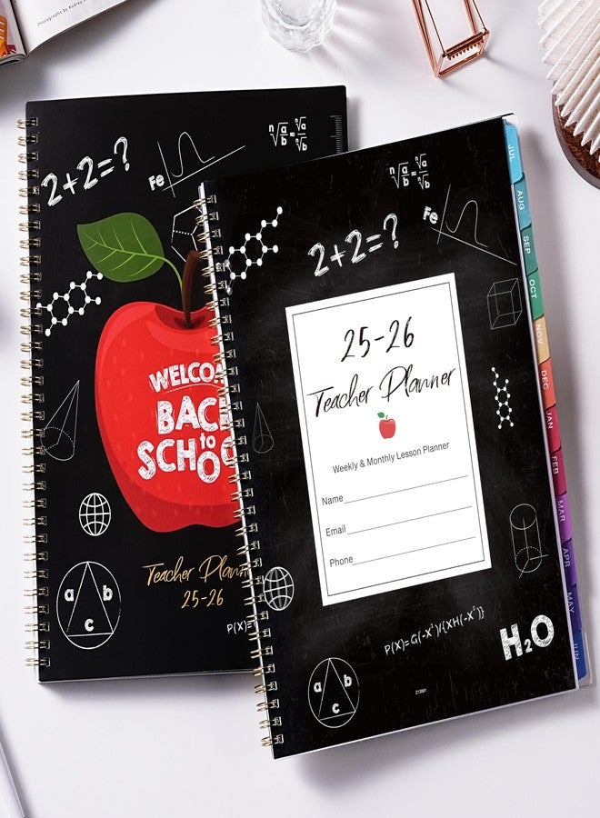 Coboll Teacher Planner 2024-2025 - Teacher Planner 2024-2025 Academic Year, Jul. 2024 - Jun. 2025, 8'' x 10'', 2024-2025 Teacher Planner, Lesson Plan Book - Image 2