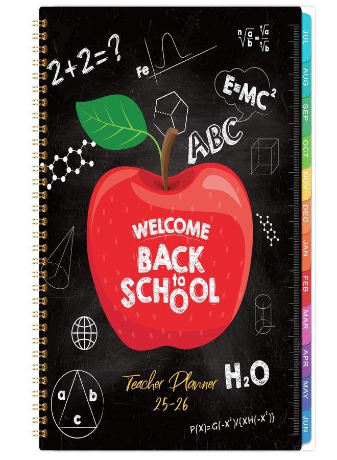 Coboll Teacher Planner 2024-2025 - Teacher Planner 2024-2025 Academic Year, Jul. 2024 - Jun. 2025, 8'' x 10'', 2024-2025 Teacher Planner, Lesson Plan Book - Image 1