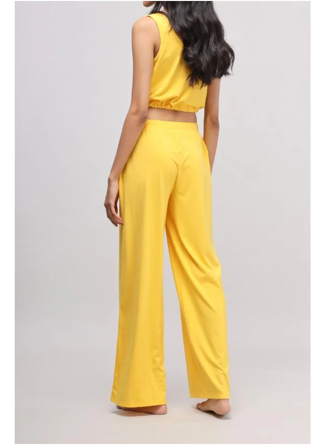 NeceSera Sunny Lime Flared Supima Pajamas