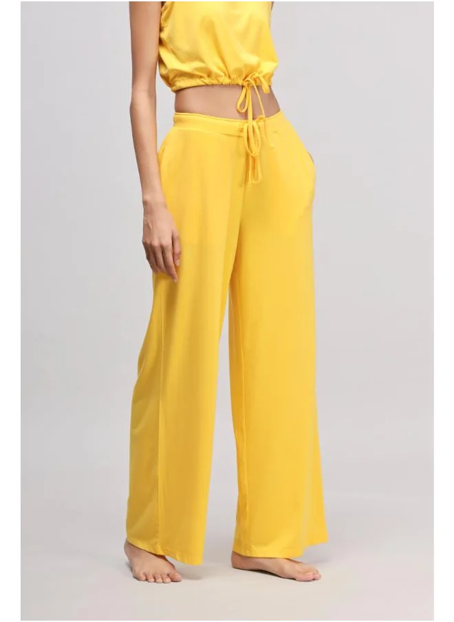 NeceSera Sunny Lime Flared Supima Pajamas