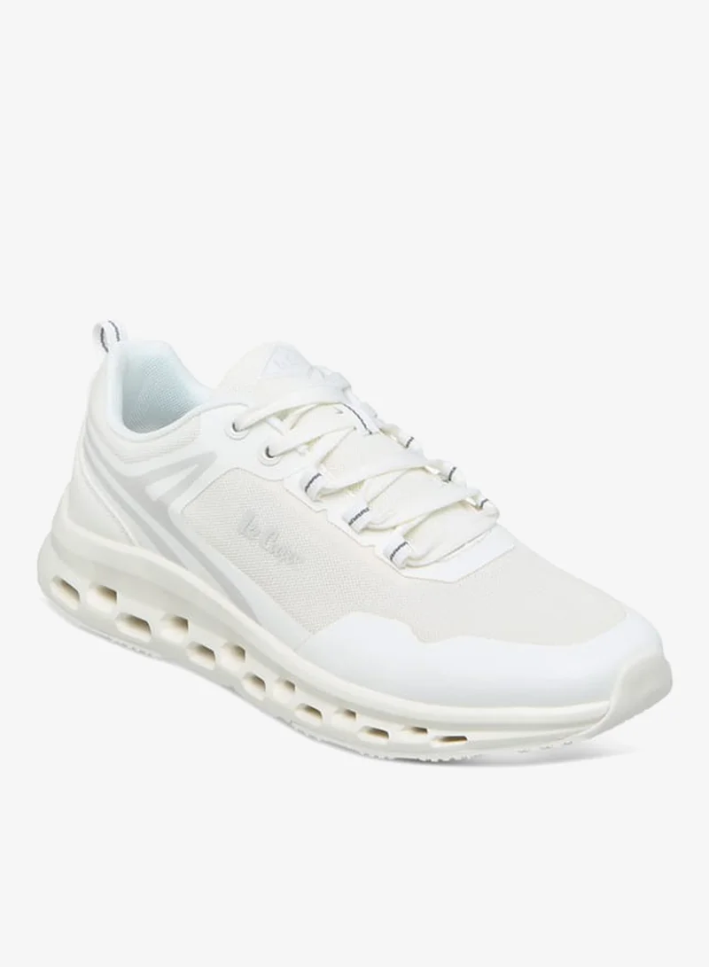 لي كوبر حذاء رجالي بطبعة شعار مع إغلاق برباط