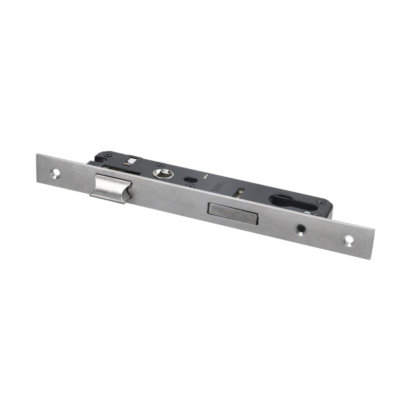 Risbay 1PCS Silver Aluminum Alloy 2 Point Bolt Mortise Lock Replacement Fit for Pella Storm Door Handle Set Part with Screws - Image 4