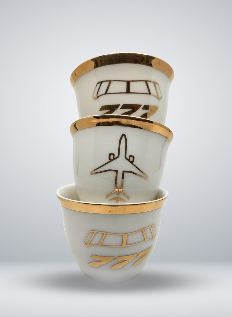 Fighter Gifts 777 Tea Cup Set - Image 1