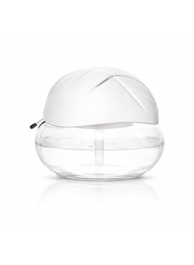 vsell24 Electric Leaf Shape Portable Room Air Fresher Diffuser Purifier And Humidifier Revitalizer White - Image 2