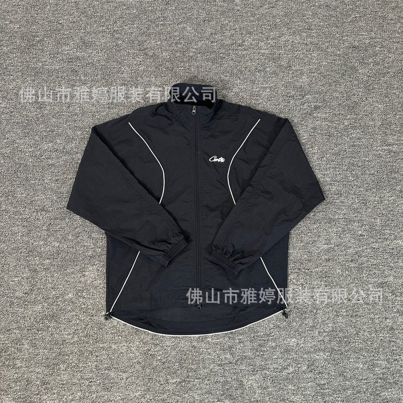 Devil Island 3M Reflective Splicing Functional Windbreaker Soft Shell Hooded Jacket Jacket Men'S Trendy Brand Jacket Women'S Sports - Image 1