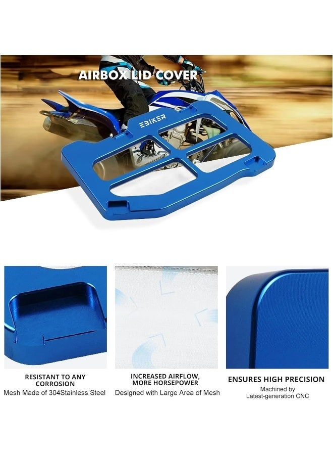 Ebiker CNC Machined Airbox Lid Cover for Yamaha Raptor 700 - Image 5