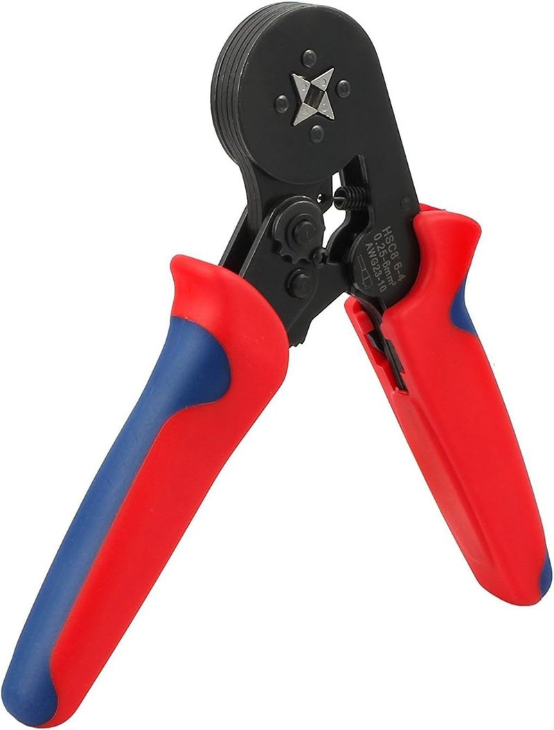 NityaEcommerce Ferrule Crimping Tool Selfadjustable Ratchet Pliers Crimpers AWG23702510mm - Image 1