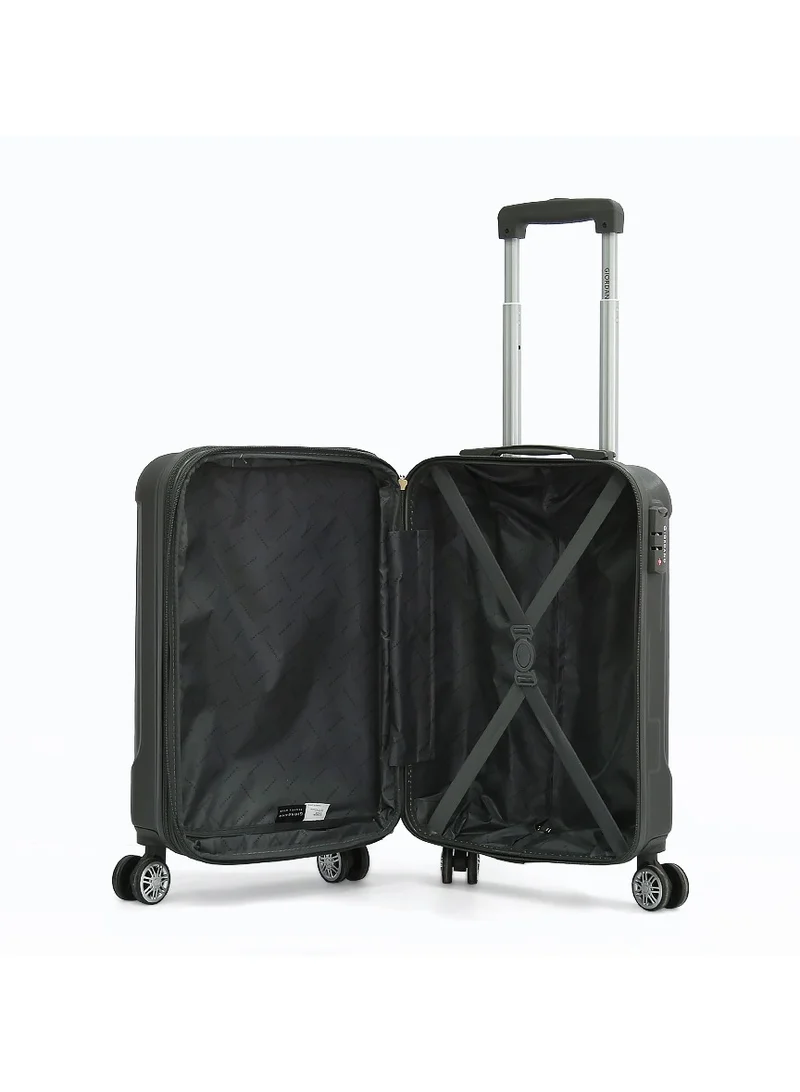 GIORDANO Giordano Hardshell 20-Inch Carry-On Trolley Bag,Grey