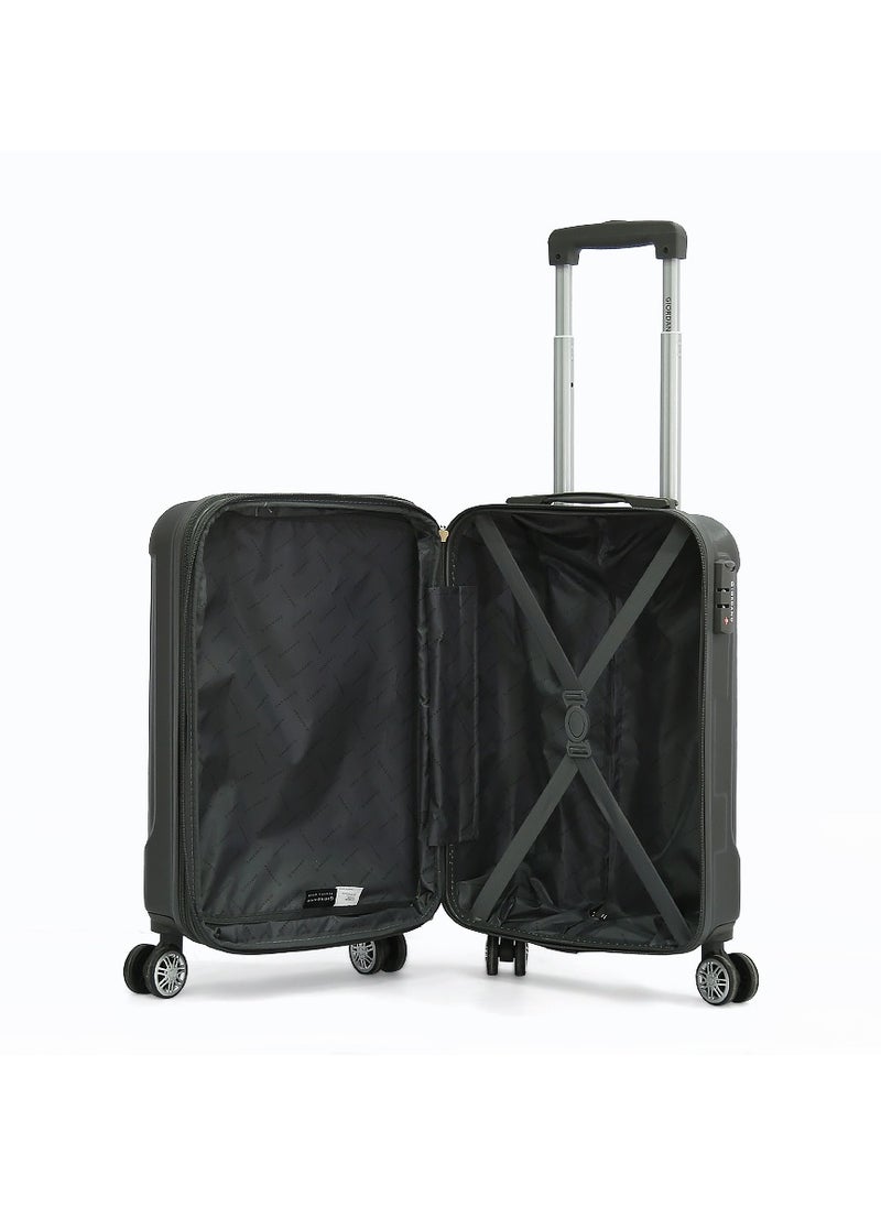 GIORDANO Giordano Hardshell 20-Inch Carry-On Trolley Bag,Grey  - Image 2