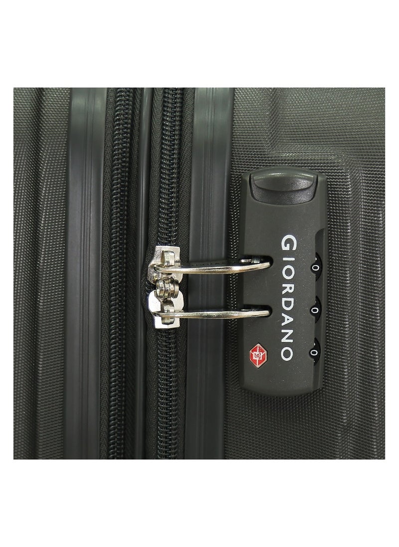 GIORDANO Giordano Hardshell 20-Inch Carry-On Trolley Bag,Grey  - Image 4