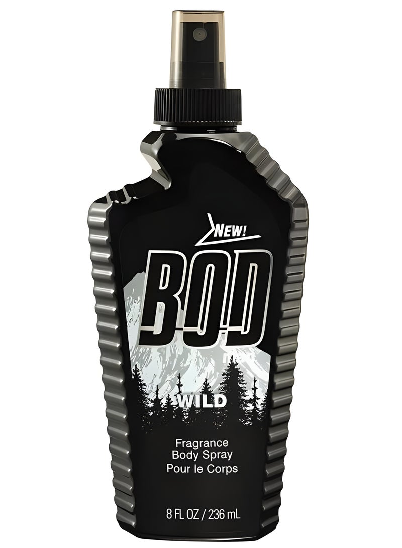 BOD Man WILD Fragrance Body Spray 8 FL OZ / 236 mL - Image 1