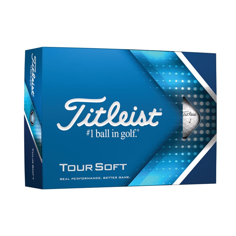 Titleist كرات جولف تايليست تور سوفت، بيضاء (12 كرة) - Image 1