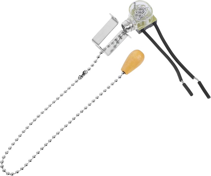 Healifty Light Pull Cord Handle Replacement for Pull Cord Wall Lights Easy Operation and Design - Image 1