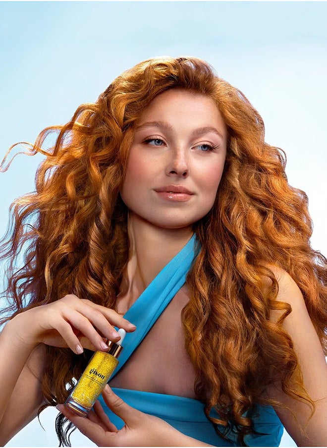 Gisou Gisou Honey Infused Hair Repair Serum - Intense Hydration Honey Drops 30ml  - Image 3
