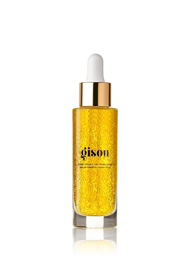 Gisou Gisou Honey Infused Hair Repair Serum - Intense Hydration Honey Drops 30ml  - Image 1