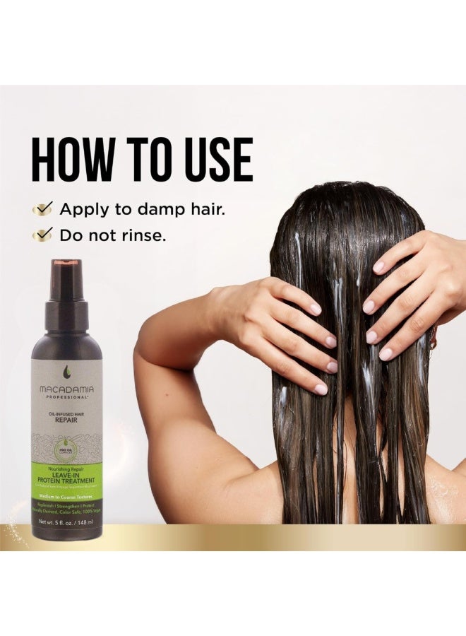 Macadamia Professional Macadamia Nourishing Repair Leave‑In Protein Treatment 150ml - Image 4