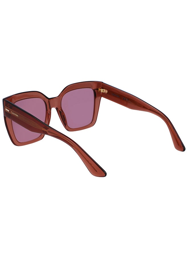 CALVIN KLEIN Women's Rectangular Sunglasses - CK23508S-200-5420 - Lens Size: 54 Mm  - Image 3