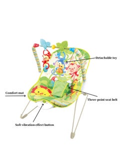 tiibaby Multifunctional Vibrating And Hanging Toys Baby Bouncer Seat  Infant to Toddler Rocker 0-30 Months  - Image 3