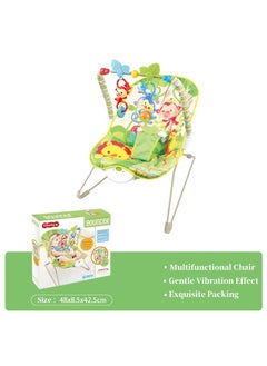 tiibaby Multifunctional Vibrating And Hanging Toys Baby Bouncer Seat  Infant to Toddler Rocker 0-30 Months  - Image 2