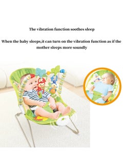 tiibaby Multifunctional Vibrating And Hanging Toys Baby Bouncer Seat  Infant to Toddler Rocker 0-30 Months  - Image 4