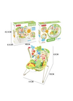 tiibaby Multifunctional Vibrating And Hanging Toys Baby Bouncer Seat  Infant to Toddler Rocker 0-30 Months  - Image 5