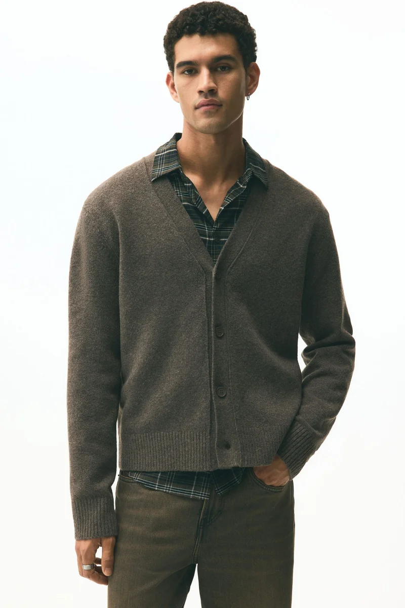 H&M Regular Fit Brushed cardigan