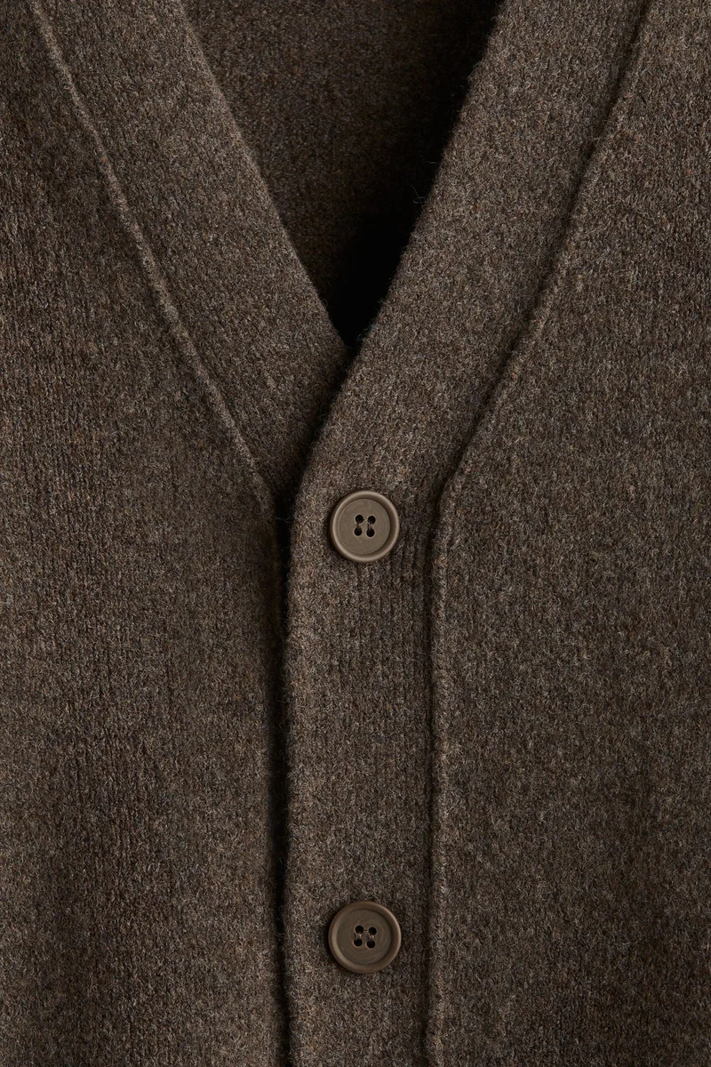 H&M  Regular Fit Brushed cardigan for Men | Best Price UAE