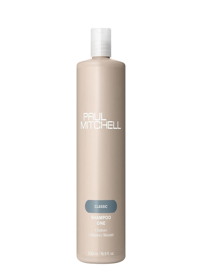 Paul Mitchell Shampoo One, Cleanses + Balances Moisture, For All Hair Types, 16.9 fl. oz. - Image 1