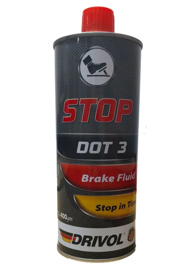 DRIVOL DRIVOL Brake Fluid Made in Germany DOT 3 - 400ml 