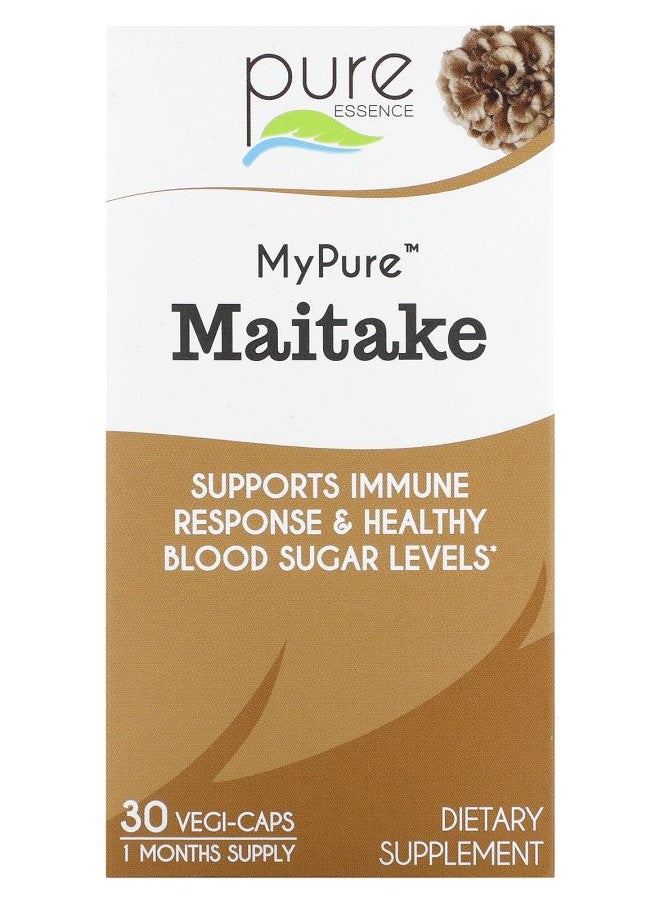 Pure Essence MyPure Maitake 500 mg 30 Vegi-Caps 