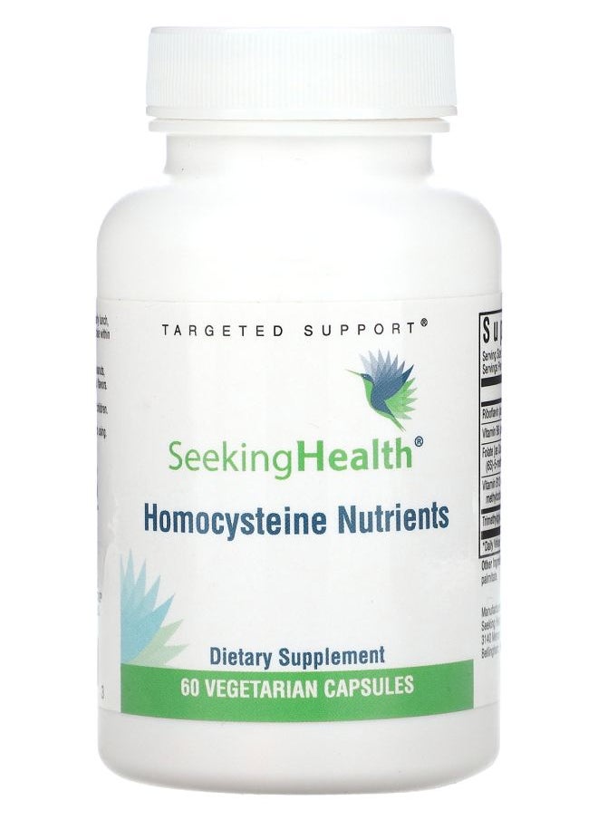 Seeking Health - Homocysteine Nutrients 60 Vegetarian Capsules - Image 1