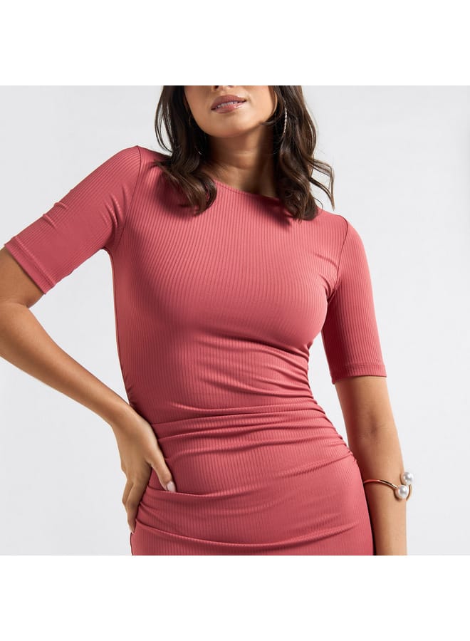 Splash FAV Ruched Jersey Dress  - Image 4