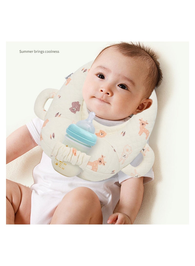 Cool Baby Infant Feeding Pillow Baby Self Feeding Nursing Pillow Portable Anti Vomiting Pillow Baby Bottle Holder Bottle Support Cushion - Image 2