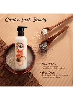 Rice Water & Chia Seeds Nourishment Shampoo For Strong & Healthy Hair No Sulphate No Paraben No Silicone 300 Ml - pzsku/Z4226EA8CD52EDC160D83Z/45/_/1656878435/d06d9c84-022a-4e6f-b116-69bb0e9df45a