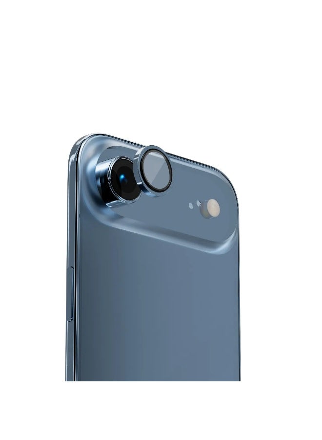 ليفيلو واقي عدسة Lucent Duo مع نفاذية 99% / واقي عدسة iPhone 17 Air / واقي عدسة مع 2x سبائك التيتانيوم - أزرق - Image 1