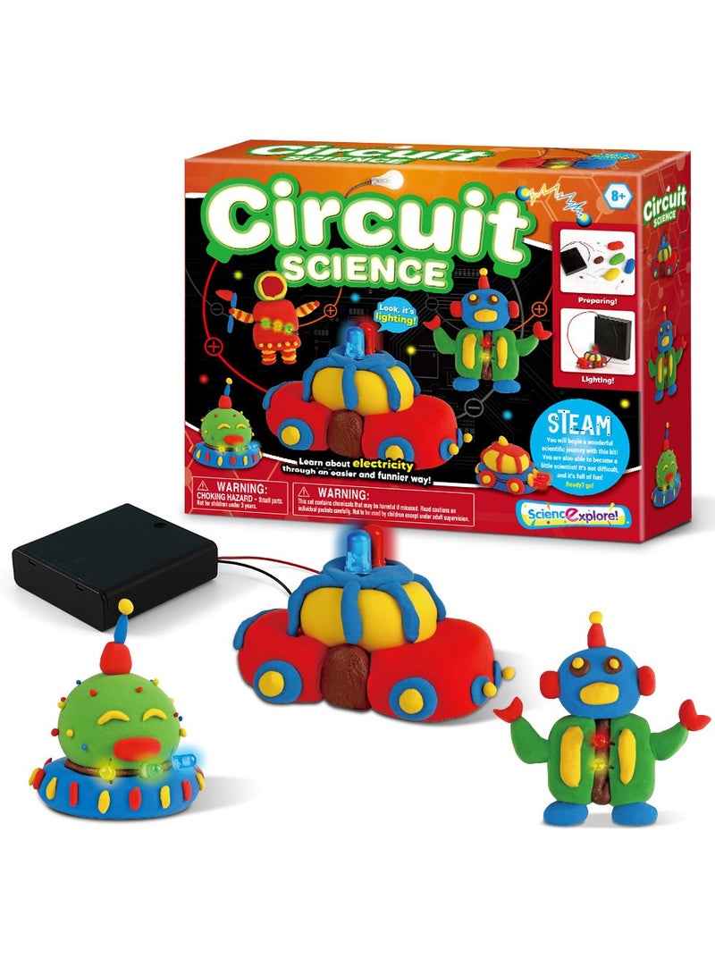 STEM Toys Electric Circuit Discovery Kit, STEM Educational Science Experiment Set for Kids - Image 1