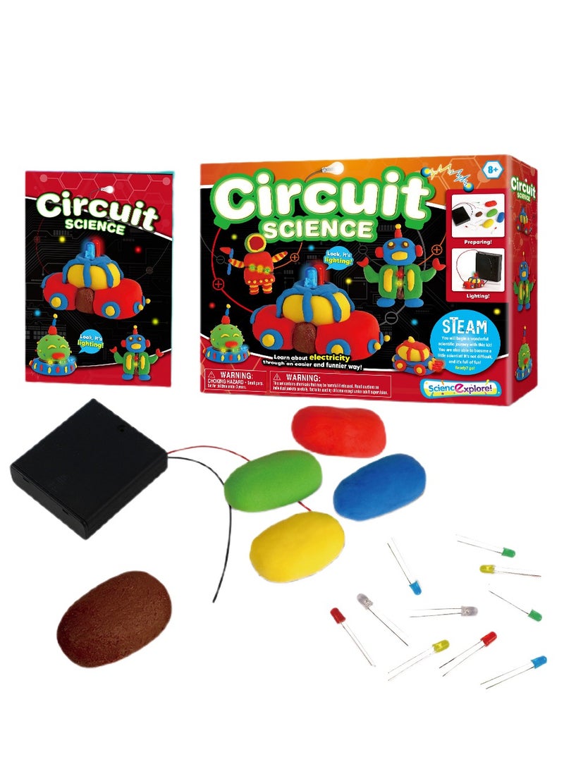 STEM Toys Electric Circuit Discovery Kit, STEM Educational Science Experiment Set for Kids - Image 2