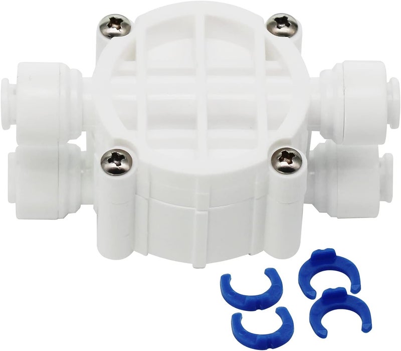 DIGITEN 1/4" Automatic Shut-Off Valve with Quick-Connect Fittings For RO Reverse Osmosis - Image 4